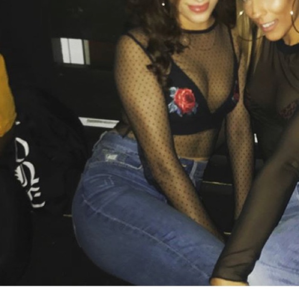Rose bralette